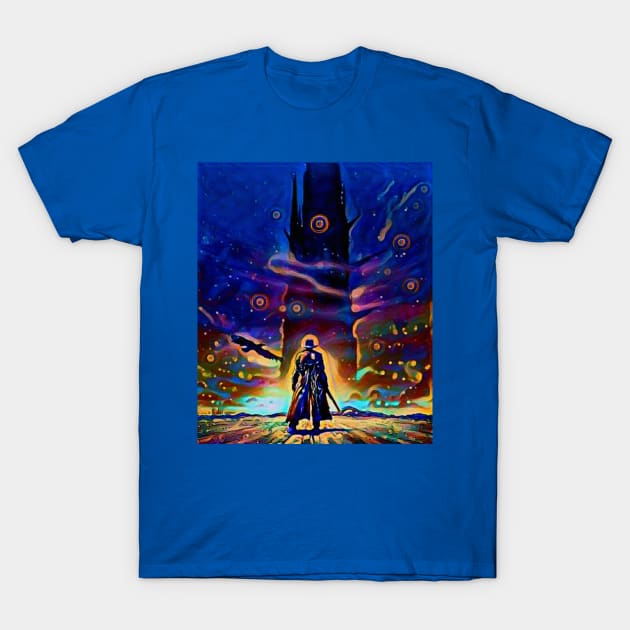 Trippy Dark Tower T-Shirt by Geeky Gifts